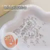 Pedrería para Uñas Ultra-Mini Base Puntiaguda Transparente Irregular Pequeños Pedrería Apilados Corazón Mariposa Marquesa Base Puntiaguda Decoraciones para Uñas