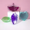 Poppy DIY Molde de Resina de Cristal Bandeja de Armazenamento de Folha Prato de Frutas Fabricante de Molde de Silicone Atacado Europa