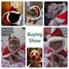 Explosiones transfronterizas mascota ambiente navideño capa chal gato perro universal forro polar invierno cálido directo de fábrica