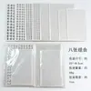 Adesivos de diamante branco 3/4/5/6/8/10mm transfronteiriços adesivos faciais prateados maquiagem para os olhos joias faciais adesivos de diamante