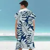 Bata de Playa Personalizada Bata de Baño Best-Seller de Amazon para Adultos Toalla de Baño con Capucha Toalla de Playa Absorbente Engrosada Bata de Baño para Nadar