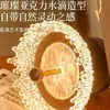 Lámpara de Vestíbulo Color Nogal Estilo Medieval con Forma de Gota de Agua, Lámpara de Pasillo, Luminaria de Techo Retro, Lámpara Empotrada para Pasillo