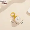 Colgante antiguo de oro estilo chino con cuenta de gota de aceite tridimensional, colgante con material para pulsera de cuentas DIY, collar, joyería