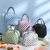 Bolsa Térmica Grande Portátil para Marmita, Bolsa Térmica para Estudante com Bolsa para Arroz, Bolsa para Marmita de Trabalhador de Escritório, Impermeável Espessa para Entrega