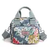 Bolso de Hombro Nuevo Estampado, Bolso de Mano de Compras de Moda para Mujer, Bolso Ligero de Nailon Repelente al Agua, Bolso Cruzado, Versátil