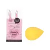 Huevo de Maquillaje Seco y Húmedo Doble Uso Tipo Calabaza Corte Diagonal Tipo Gota Huevo de Maquillaje para Belleza Combinación Independiente Empaquetado Huevo de Maquillaje Portátil