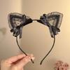 Diadema de Felpa con Orejas de Gato para Mujer, Adorno para el Cabello Lindo y Original de Gato, Pasador con Cascabel, Collar, Diadema de Cosplay, Accesorio Sexy
