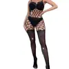 Lencería Erótica de Estilo Europeo y Americano con Pedrería, Lencería Sexy Transfronteriza para Provocar, Atractiva Ropa de Malla, Body de Tallas Grandes