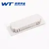 Wangtong 6093 Manija de Plástico, Manija para Archivador, Manija con Cerradura, Manija para Puerta Corredera