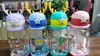 Taza de asta taza de agua para niños valor facial taza con popote taza de agua para bebé correa