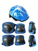 Equipo de Protección Profesional para Patinaje Infantil, Casco Deportivo para Ciclismo, Set de 6 Piezas, Bicicleta de Equilibrio, Bicicleta, Patineta, Patinaje Fabricante