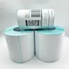 Pegatinas Térmicas de Código de Barras con Logo Personalizado Vinilo Impermeable Color CMYK Adhesivo Brillante UV Adecuado para