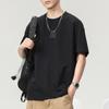 Camiseta masculina de manga curta 280g, estilo hip hop, estilo verão, plus size, solta, estilo americano, da marca Tide