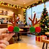 Pinzas para el Cabello de Navidad con Astas de Reno, Lindos Accesorios para el Cabello de Dibujos Animados para Niños, Regalo de Navidad para Cabello Rebelde