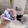 Corea del Sur simple anillo para el pelo de intestino grueso ins mercerizado accesorios para el pelo de hada tocado elegante para mujer estilo coreano nuevo anillo para el pelo Flor