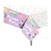 Zb211 Fiesta de Pijamas Fiesta de Pijamas Niña Linda 130*220cm Mantel Desechable Pe Mantel de Fiesta
