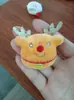 Acessórios de Pelúcia de Natal Pingente de Boneca DIY Pingente Criativo de Papai Noel Alce Boneco de Neve Acessórios Semi-Acabados
