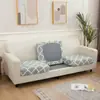 Funda Elástica Todo Incluido para Sofá, Funda de Cojín para Sofá de Cuatro Estaciones, Cojín para Sofá Perezoso Jacquard Estampado en Relieve Estéreo