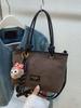 2025 Moda Ins Coreana Tendencia Simple Versátil Casual Bolso Cubo Tote Bolso Bandolera Cruzado Bolso de Mujer