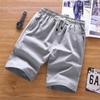 Verão novas calças masculinas japonesas de algodão e linho calções casuais shorts grandes shorts calças de praia finos masculinos