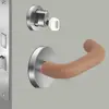 2026 Mango de Puerta Suave de Silicona con Forma de Pata de Gato Transfronterizo Cubierta Protectora Anticolisión de Silicona Manija de Puerta Antigolpes Tirador de Puerta