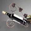 Estante de vino para el hogar, estante de vino decorativo, soporte para botellas de vino, estante de vino de estilo europeo, estante de vino para el hogar, pieza decorativa