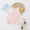 Chaleco de Algodón Puro para Niños Estilo Verano Camiseta de Malla para Niños Camiseta sin Mangas para Bebés Chaleco de Verano para Niños Mayores