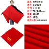 Lenço Vermelho Chinês para Reunião Anual Bordado Personalizado Evento de Festa Celebração de Abertura Lenço Vermelho Grande Atacado Logotipo Impresso