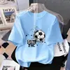 Camiseta de Verano de Manga Corta para Niños 2026 Nuevo Estilo de Verano Ropa Infantil Estilo Coreano Holgada Casual Versátil Moda Top de Media Manga t