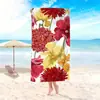 Toalha de Praia com Padrão Boêmio Transfronteiriça Toalha de Secagem Rápida Toalha de Banho de Microfibra Comércio Exterior Amazon Toalha de Praia