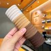 Macaron Lazo para el Cabello Sin Costuras de Alta Elasticidad y Durabilidad Estilo Coreano Lazo para el Cabello Banda de Goma Tejida de Nailon Banda para el Cabello para Mujeres