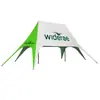 Toldo Exterior Personalizado para Exposiciones, Carpa Hexagonal Publicitaria, Toldo Pulpo para Actividades al Aire Libre, Carpa Parasol