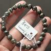 Pulsera de Cristal Fantasma Verde Natural al por Mayor para Hombres y Mujeres Pulsera de Cristal Cornucopia Transportador Joyería de Moda Regalo