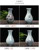 Jarrón Pequeño de Cerámica Creativo Arreglo Floral Adornos Decorativos Simples Manualidades para Escritorio de Sala de Estar en Casa Mini Aparato Hidropónico para Flores