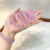 Pulsera de calcedonia rosa tipo hielo, pulsera rosa flor de cerezo, pulsera de ágata calcedonia, pulsera redonda, pulsera para mujer, pulsera de jade hibisco, pulsera de jade