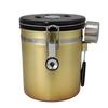Pote de Café de Aço Inoxidável 304 Selado Pote de Armazenamento de Frutas Secas e Chá com Colher Pote de Grãos e Cereais Comércio Exterior Transfronteiriço