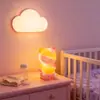 Luz de Torneira Popular Transfronteiriça de Silicone de Dinossauro Salamandra, Luz Ambiente, Luz de Cabeceira Noturna, Lâmpada Ajustável de Mudança de Cor Protege-Olhos