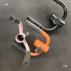 Barra T mango de barra T barra de remo barra T de barra T mango de peso muerto barra con doble mango en forma de T rack de cañón de barra de pesas pull cannon fitness
