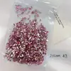 Polvo de Cristal Diamantes para Uñas de Fondo Plano Venta al por Mayor 1440 Rosa Flor de Cerezo Corazón Torcido Cubo de Azúcar Gota de Agua Diamantes para Uñas de Forma Especial