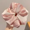 Goma para el Cabello Dulce y Versátil para Niñas, Estilo Coreano, Estilo Perezoso, Tamaño Extra Grande, Adecuada para Cabello Grueso, Banda Elástica de Alta Elasticidad para Peinados de Moño