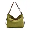 Novo Design Exclusivo, Texturizado Casual Retro Moda Versátil Bolsa Tote de Grande Capacidade Bolsa de Ombro para o Dia a Dia e Mochila Transversal