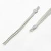 Acessório para Máscara Cordão Elástico de Nylon Ajustável de 5mm com Fivela de Ajuste, Elástico para Orelha, Confortável e Elástico