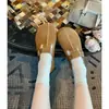 2026 Nuevos Mocasines de Mujer para Otoño con Suela Gruesa, Hebilla y Diseño de Correa Vintage, con 4 cm de Aumento Interno de Altura