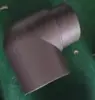 Alumínio Liga Liga 50 70 75 Tubo Redondo Telhado de Vidro Dreno de Tubo Cotovelo Conexão Braçadeira de Tubo Calha Toldo de Chuva Acessórios