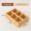 Rack de Chá para Mesa de Madeira Maciça Caixa de Armazenamento para Sachês de Chá Rack de Armazenamento para Cápsulas de Café Sala de Chá do Escritório