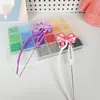 Arte de Perlas con Lazo Herramienta de Perlas para Impresión 3D Bolígrafo de Perlas de Copo de Nieve de 2.6 mm, Aguja para Perlas, Pala para Perlas con Tablero Protector Herramienta Auxiliar