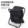 Taburete Plegable para Escalada en Montaña al Aire Libre, Camping, Barbacoa, Ocio, Taburete de Playa Portátil, Taburete con Aislamiento para Hielo, Mochila Ligera