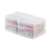 Cotonete para limpeza de ouvido, limpeza de ouvido, remoção de maquiagem, desinfecção, haste de higiene beleza descartável, cotonete, haste de madeira com dupla cabeça