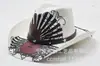 Exportado Especificamente para Chapéus de Cowboy Ocidentais, Chapéus de Sol Modernos e Personalizados com Grafite, Fábrica Europeia e Americana de Novos Chapéus de Sol