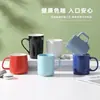 Taza de Cerámica Creativa y Sencilla, Vaso de Agua Redondo con Asa, Taza de Té para Habitación de Hotel, Taza de Regalo, Taza de Café, Taza de Té con Leche